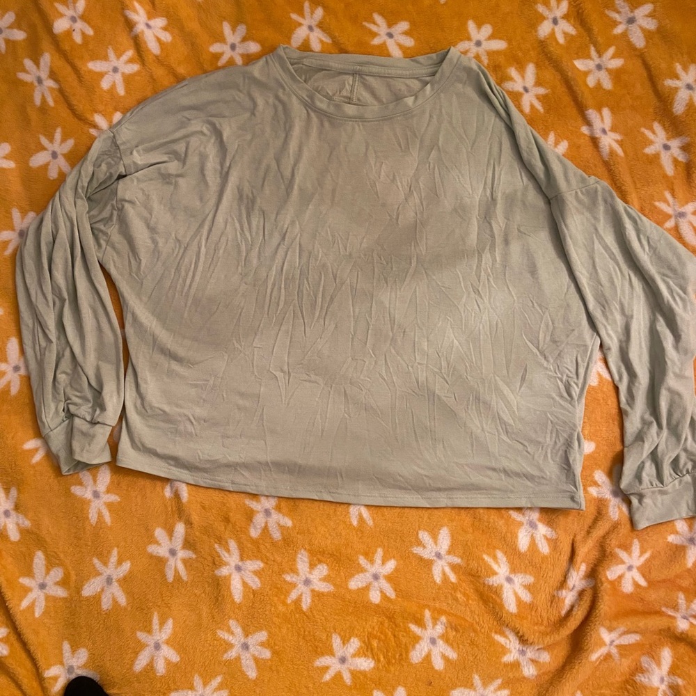 Old Navy Active Mint Keyhole Top